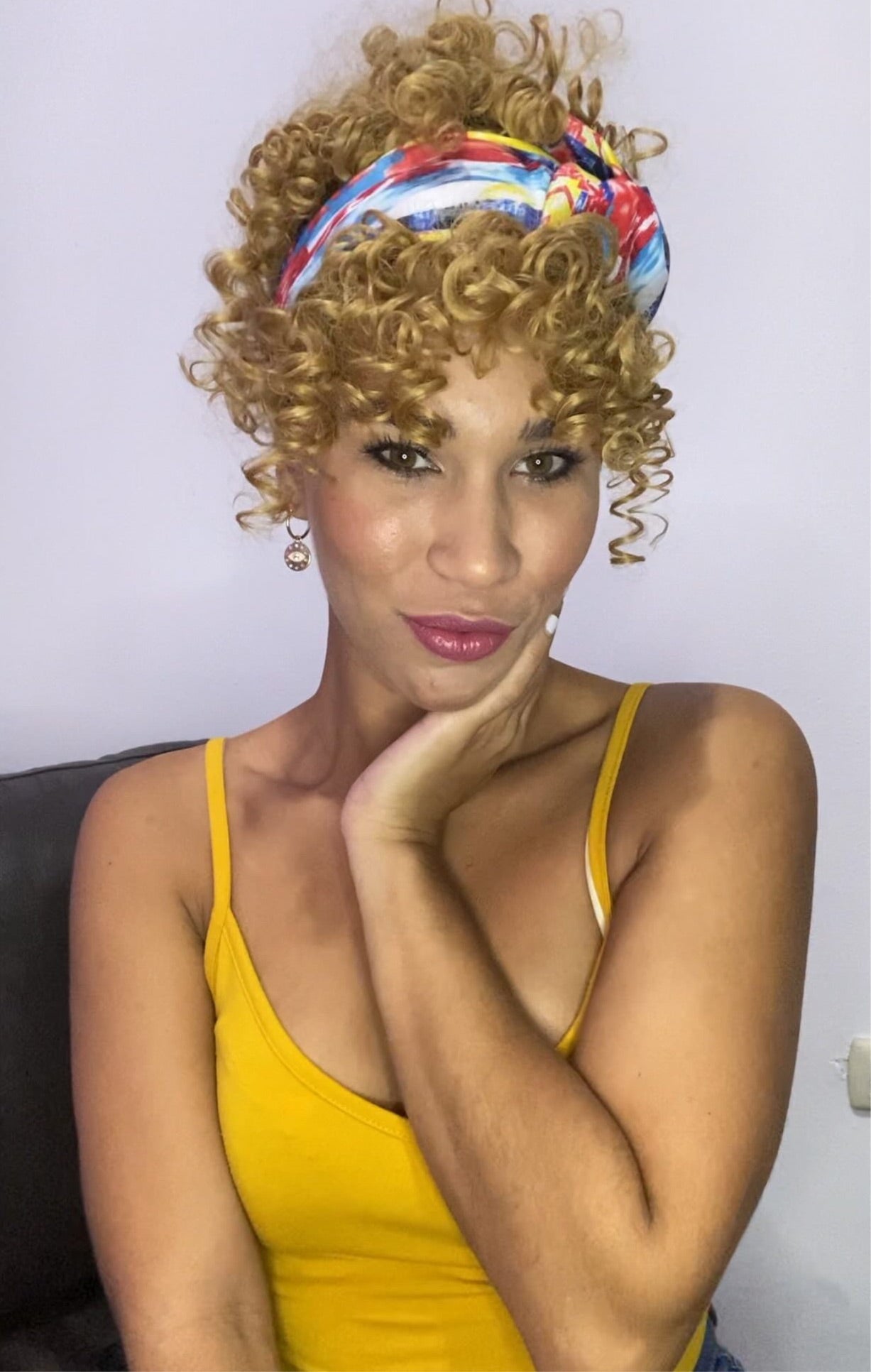 CURLY-CLIP INS (3 Set Blonde)