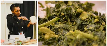 DIY Creamy Kale Salad by Vegan Comfort's Chef Sabali
